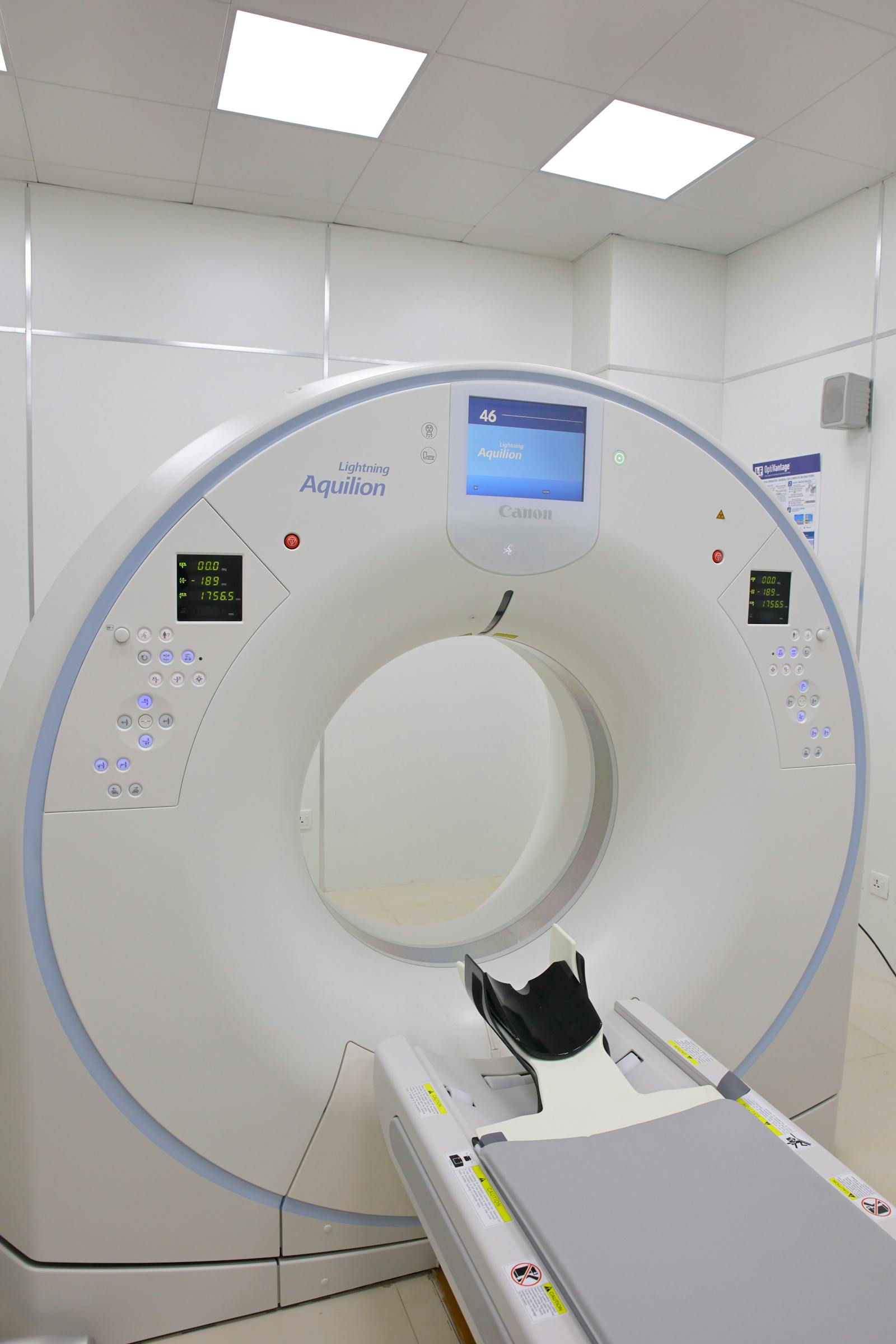 MRI scanner in a hospital